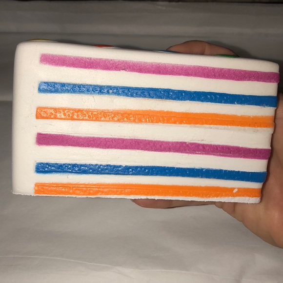 Birthday cake squishy has very small tear - Picture 3 of 4
